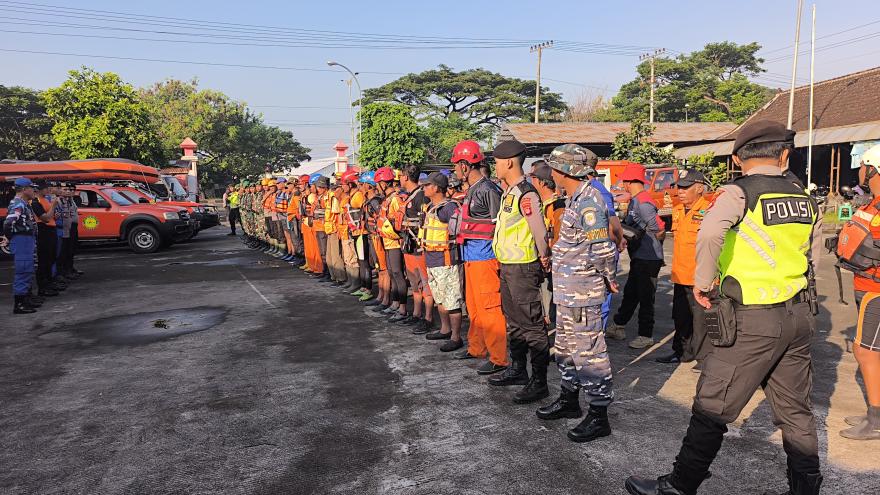 FPRB Kalurahan Pleret Terlibat dalam Operasi Gabungan Pencarian Anak Hilang Akibat Laka Air